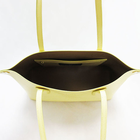 Furla Paradiso Tote Bag Pastel Yellow - Picture 3 of 6